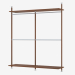 3d model Shelving with solid shelves - preview