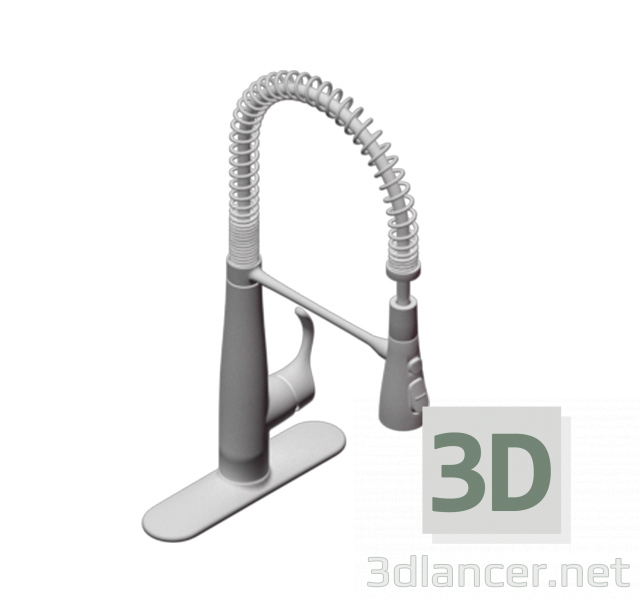 3d model Kitchen faucet - preview