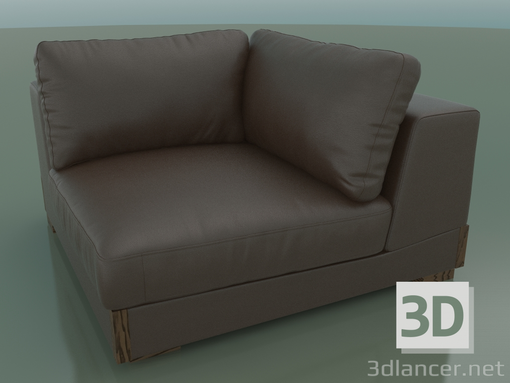 3d model Appiani Corner Module (1250 x 1250 x 620, 125AP-125-CL) - preview