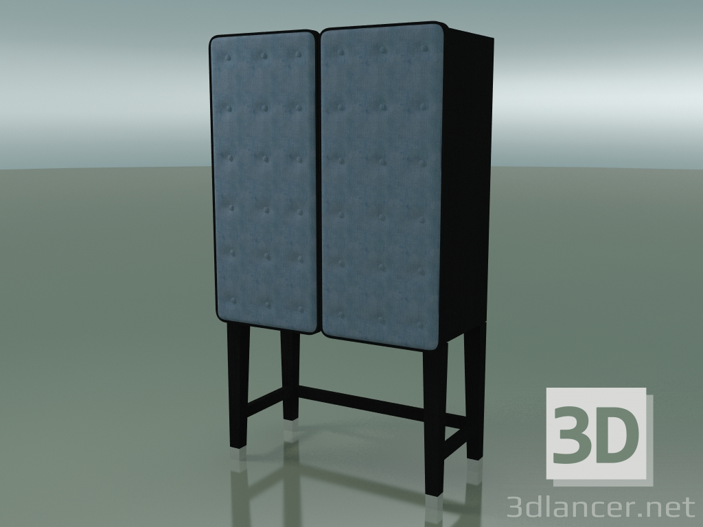 3d model Locker (85, Black) - preview