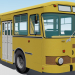 3d Bus LiAZ-677 model buy - render