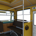 3d Bus LiAZ-677 model buy - render