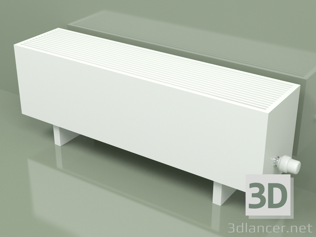 Modelo 3d Convector - Aura Basic (280x1000x236, RAL 9016) - preview