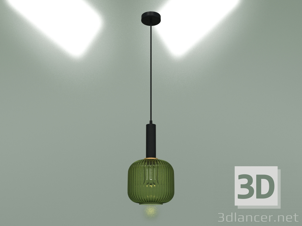 modello 3D Lampada a sospensione 50182-1 (verde) - anteprima