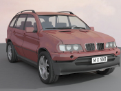 Позашляховик автомобіль 3d max