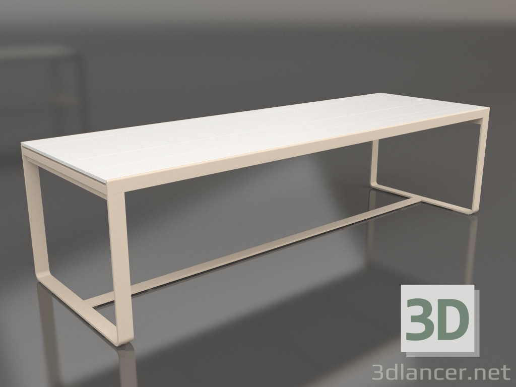 3d model Mesa de comedor 270 (DEKTON Zenith, Arena) - vista previa