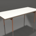 3d model Mesa de comedor (Bronce, DEKTON Zenith) - vista previa