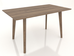 Nordic dining table (1400x800, walnut)