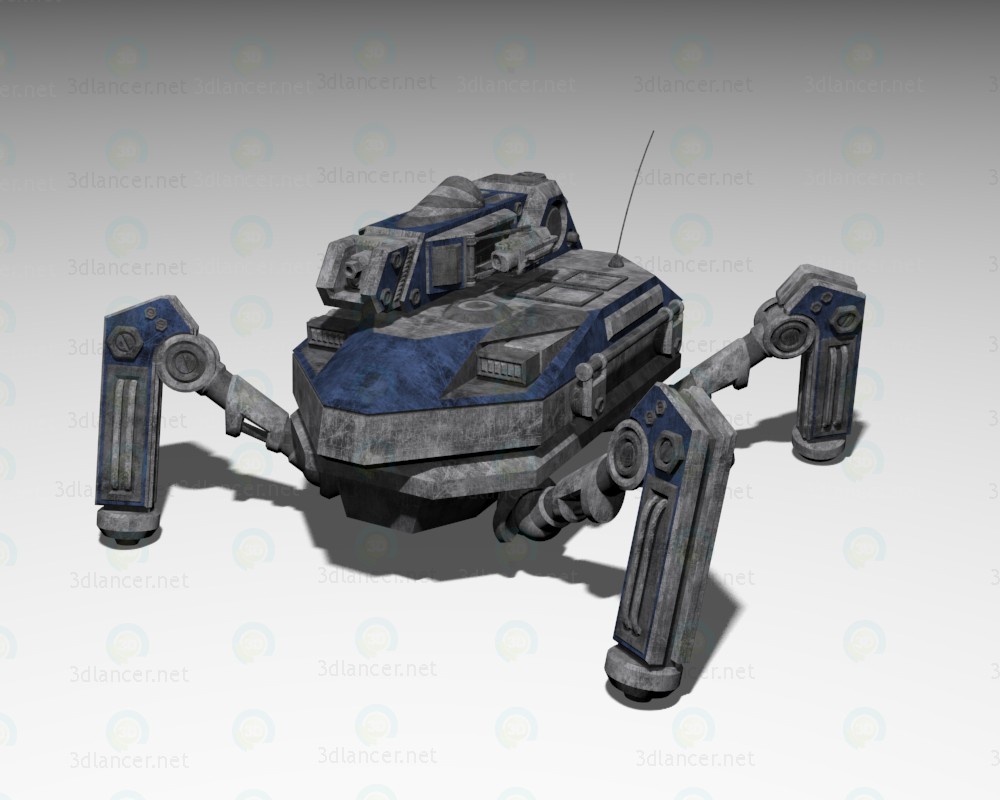 3d Engineering bot Praefectus M2 model buy - render