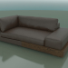 3D Modell Daybed Appiani (2450 x 1250 x 620, 245AP-125-CHLR) - Vorschau