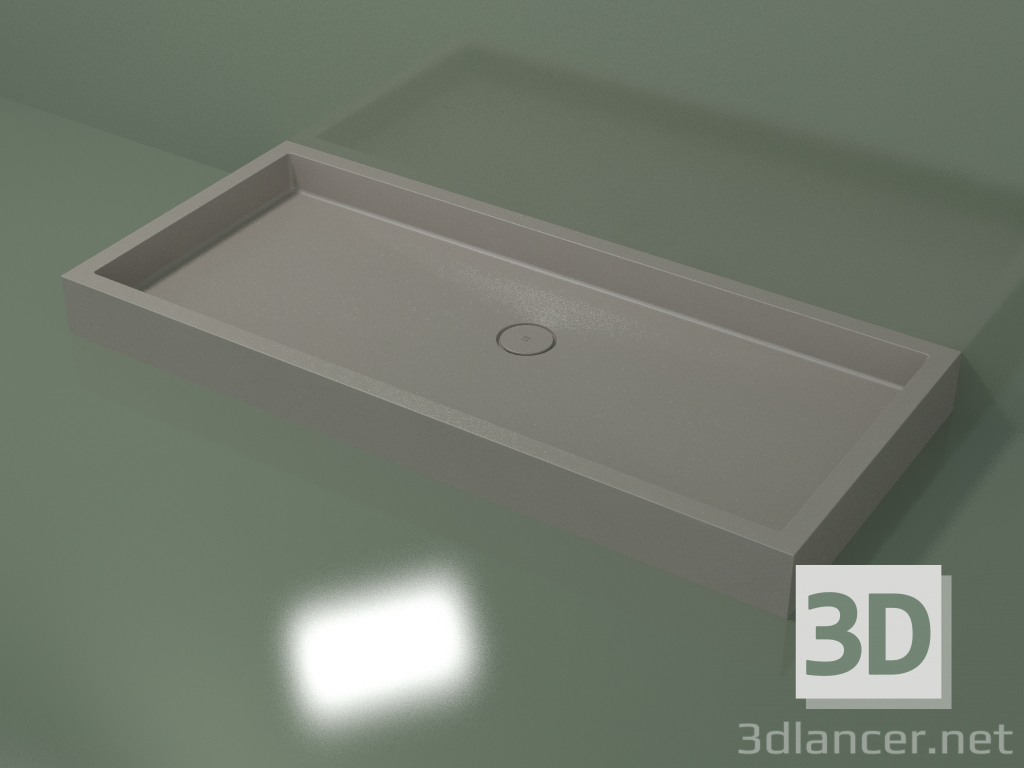 3d model Shower tray Alto (30UA0124, Clay C37, 180x80 cm) - preview