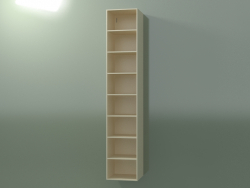 Wall tall cabinet (8DUBFD01, Bone C39, L 36, P 36, H 192 cm)