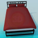 Modelo 3d Cama - preview