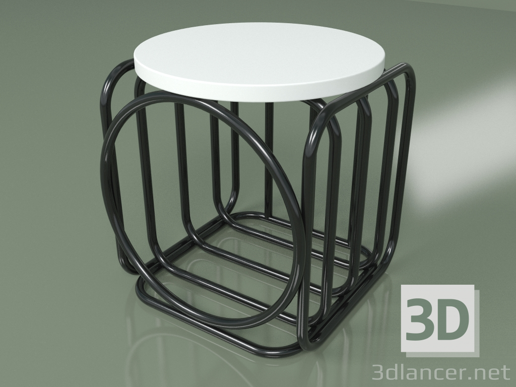 Modelo 3d Mesa de centro por Varya Schuka (branca) - preview