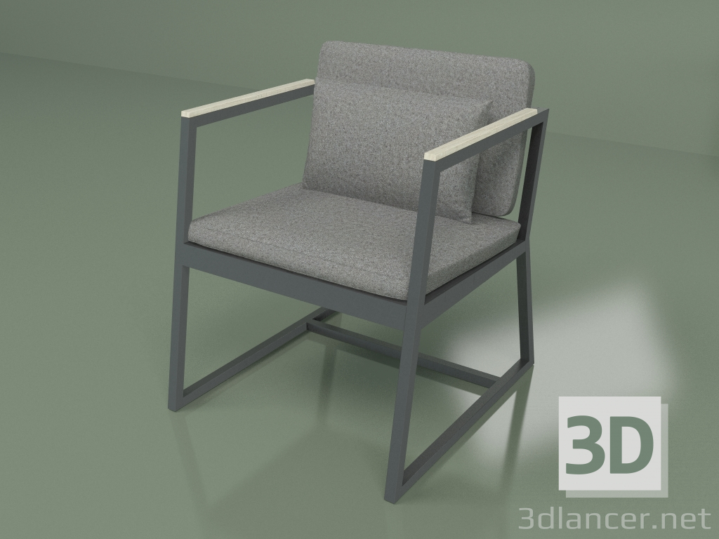 3D modeli Kapitone sandalye - önizleme