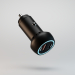 3d USB car charger model buy - render