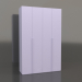 modèle 3D Armoire MW 02 peinture (1800x600x2800, lilas) - preview