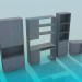 3d model Gabinetes para oficina - vista previa