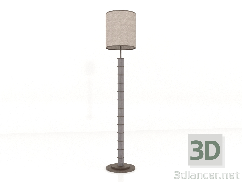 3d model Lámpara de pie (B148) - vista previa