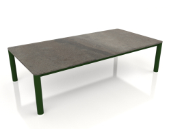 Mesa de centro 70×140 (verde garrafa, DEKTON Radium)