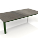 3d model Coffee table 70×140 (Bottle green, DEKTON Radium) - preview