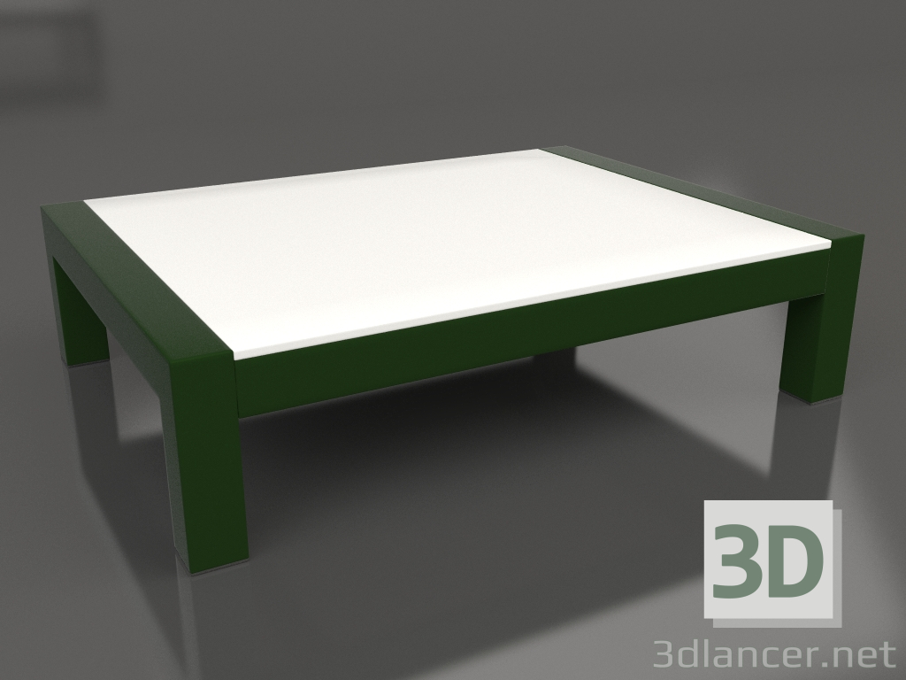 3d model Mesa de centro (Verde botella, DEKTON Zenith) - vista previa