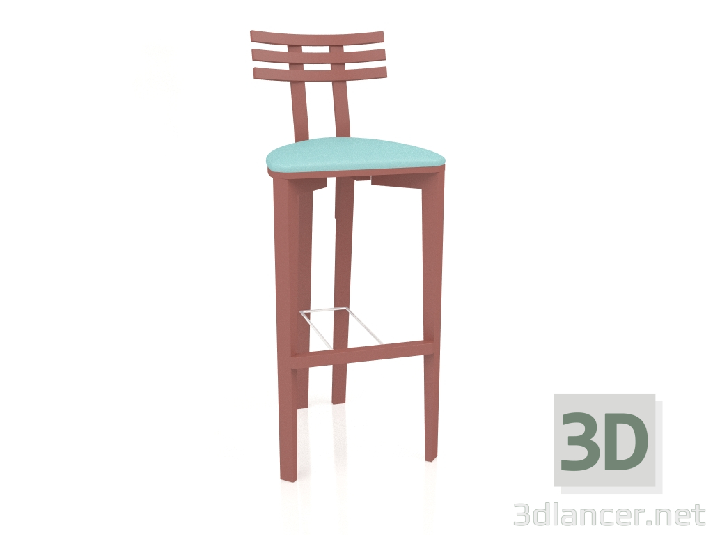 3d model Orient bar stool (option 3) - preview