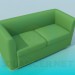 3D Modell Sofa - Vorschau