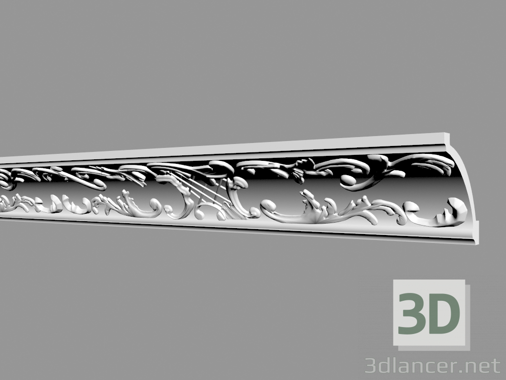 3d model Cornice C104 - preview