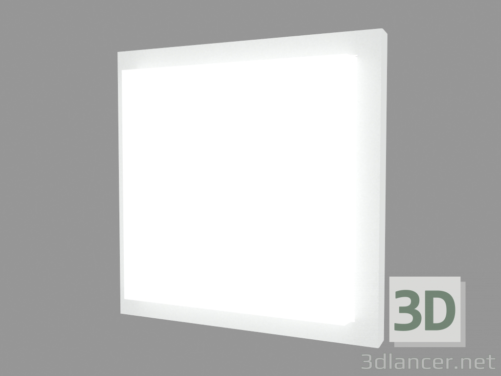 3d model Lámpara de pared CUADRADO ZEN (S6960W) - vista previa