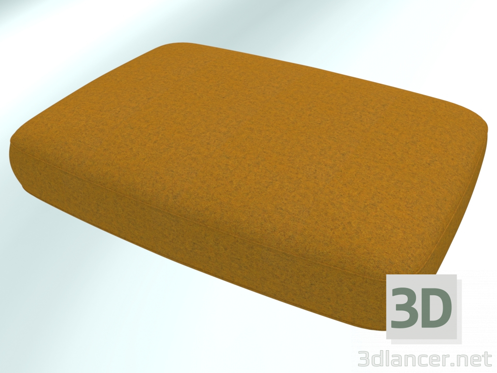 Modelo 3d Almofada decorativa retangular OORT (55X40) - preview