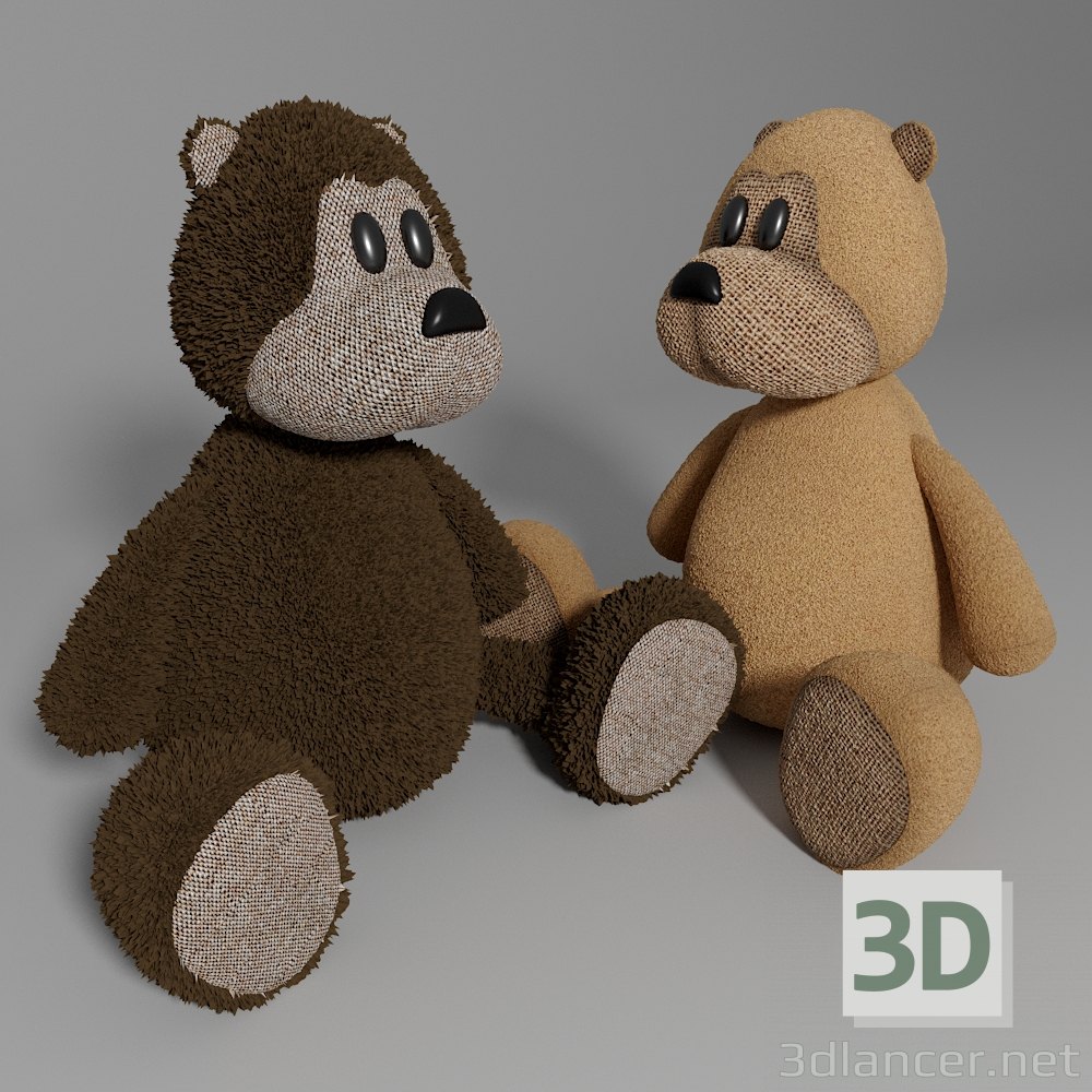 Juguete de peluche para niños 3D modelo Compro - render