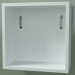 3d model Armario alto de pared (8DUACA01, Glacier White C01, L 24, P 12, H 24 cm) - vista previa