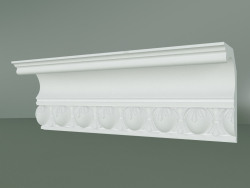 Plaster cornice with ornament KV060