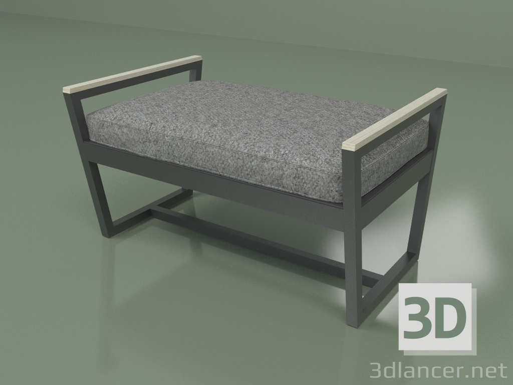 3D Modell Pouf - Vorschau