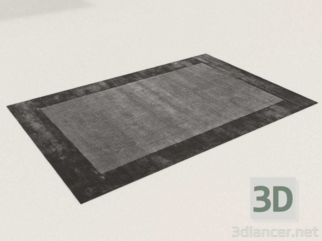 3d model Alfombra ARACELIS CARBÓN (200x300) - vista previa