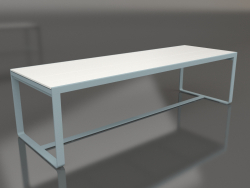 Table à manger 270 (DEKTON Zenith, Bleu gris)