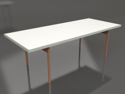 Table à manger (Gris ciment, DEKTON Zenith)