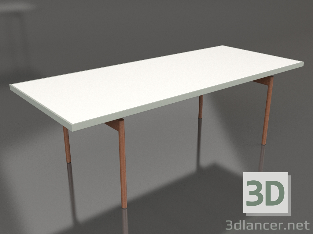 3D Modell Esstisch (Zementgrau, DEKTON Zenith) - Vorschau