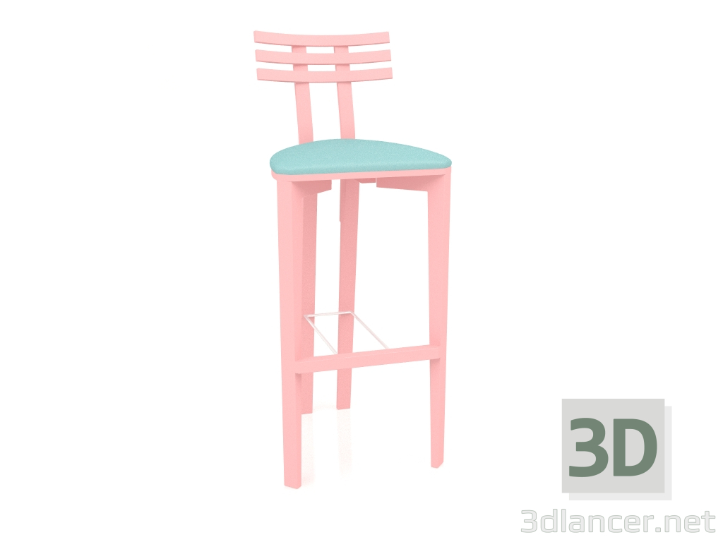 3d model Orient bar stool (option 4) - preview
