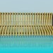 3d model Bench - preview