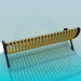 3d model Bench - preview
