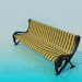 3d model Bench - preview