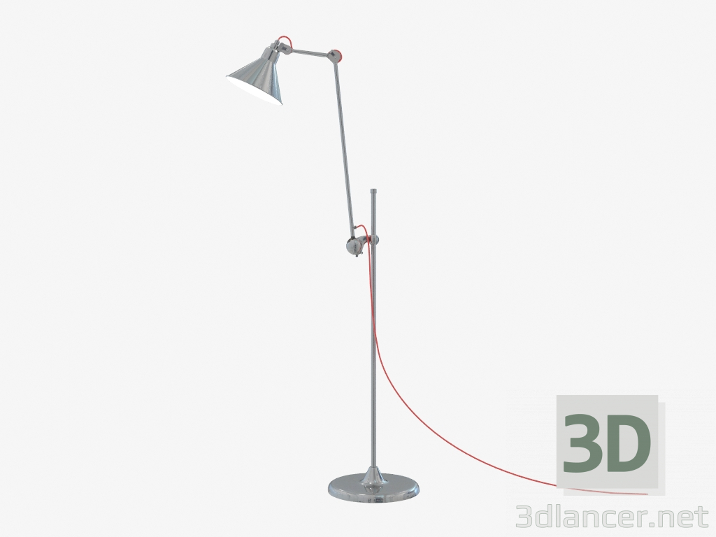 modello 3D Lampada da terra Loft (765714) - anteprima