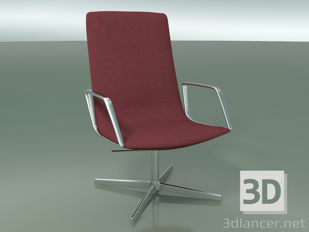 3D modeli Dinlenme koltuğu 4904СI (4 ayak, kolçaklı) - önizleme