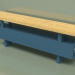 3d модель Конвектор - Aura Bench (140х1000х146, RAL 5001) – превью