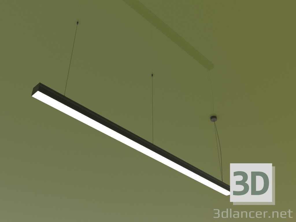 3D Modell Beleuchtungskörper LINEAR P6472 (2000 mm) - Vorschau