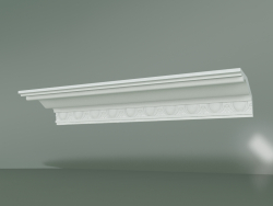 Plaster cornice with ornament KV061