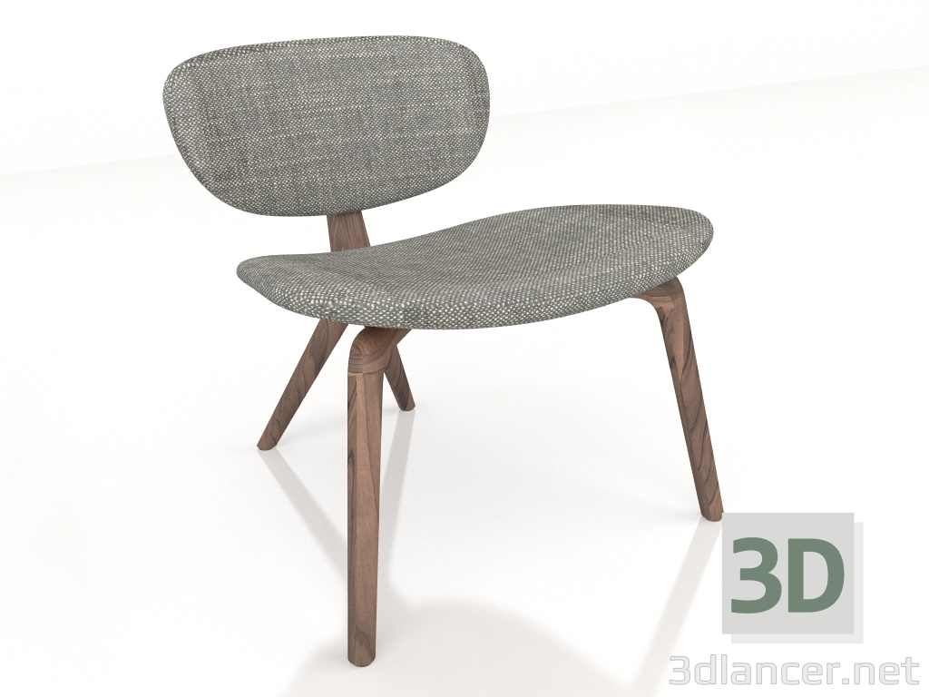 3d model Sillón Rondine - vista previa