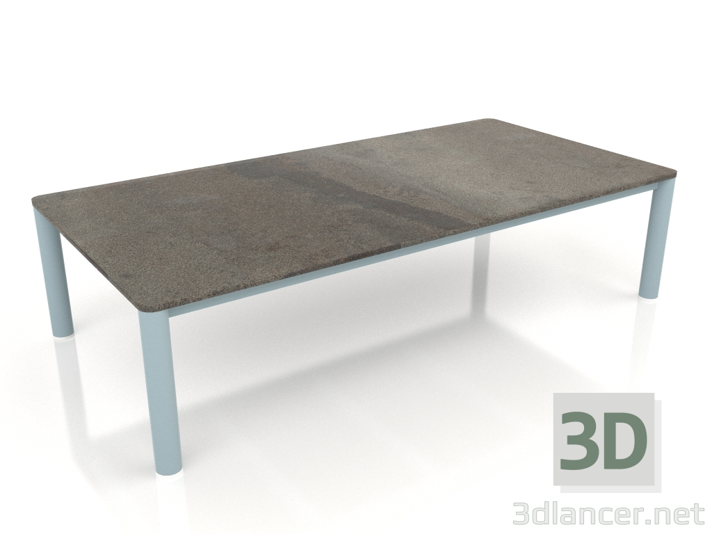 modello 3D Tavolino 70×140 (Grigio blu, DEKTON Radium) - anteprima